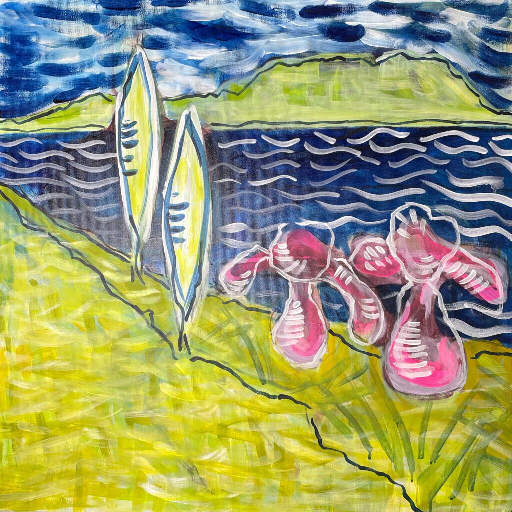 abstrakte Kunst, abstract art, Acrylpainting, Acrylmalerei